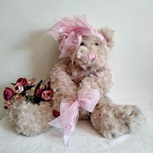 Valentine's Day Stuffed Teddy Bear Present. Love gift. Girlfriend plush gift.
